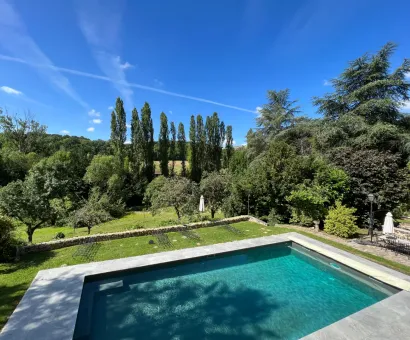 Cuisine équipée villa de luxe